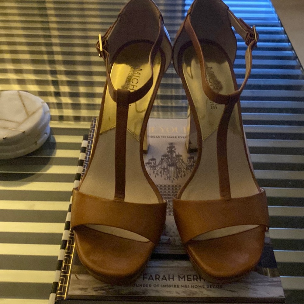 Michael Kors platform sandals worn only once. Great condition